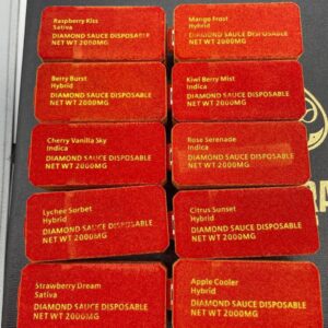 ACE ULTRA PREMIUM DIAMOND SAUCE DISPOSABLE(2G)